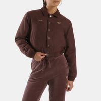 Casaca Classics | Elevated Athletic Cropped Varsity Bomber | Mujer