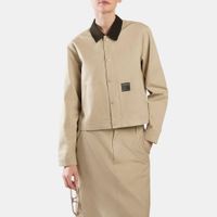 Casaca Classics | Workwear Cropped Canvas Jacket | Mujer