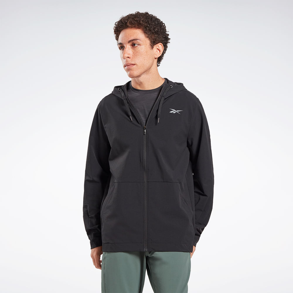 Casaca Performance Woven Zip-Up Hombre