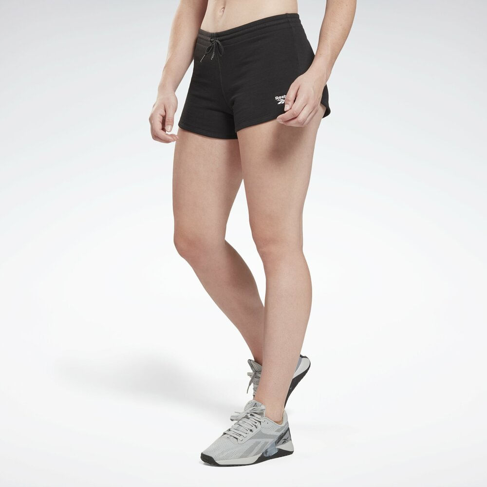 Pantalón Corto Reebok Identity French Terry Mujer