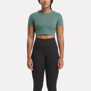 Polos Training | Lux Bold Crop Tee | Mujer