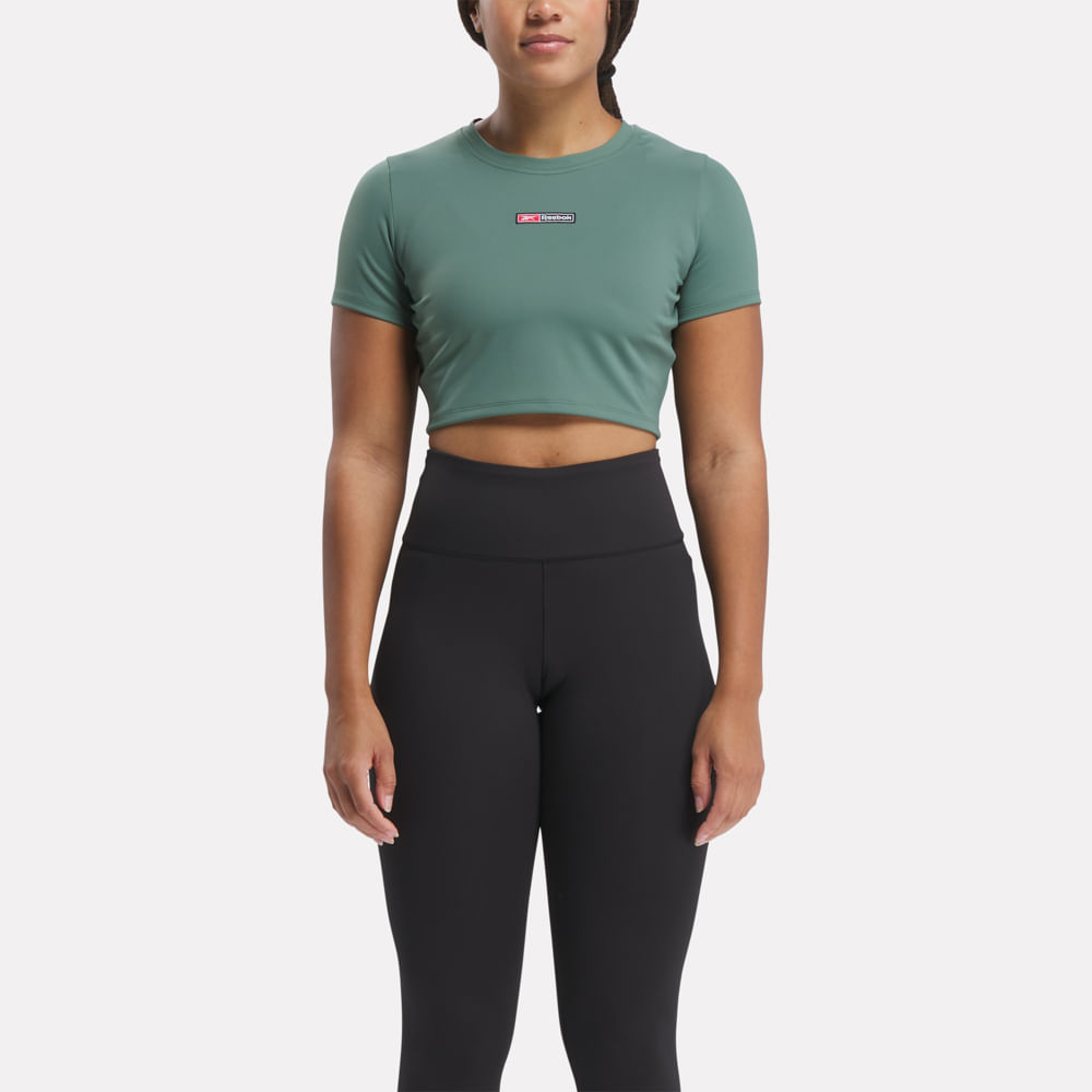 Polos Training | Lux Bold Crop Tee | Mujer