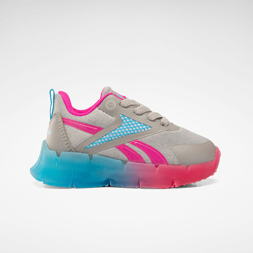 Zapatillas Running | Zig N' Glow Elastic Lace | Niños
