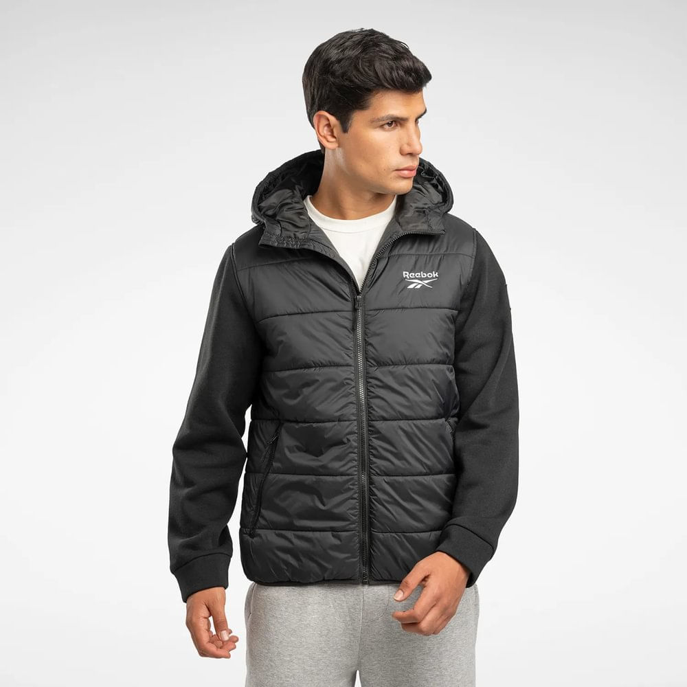 Casaca Training | Puffer Vest With Poly Fleece Jacket | Hombre