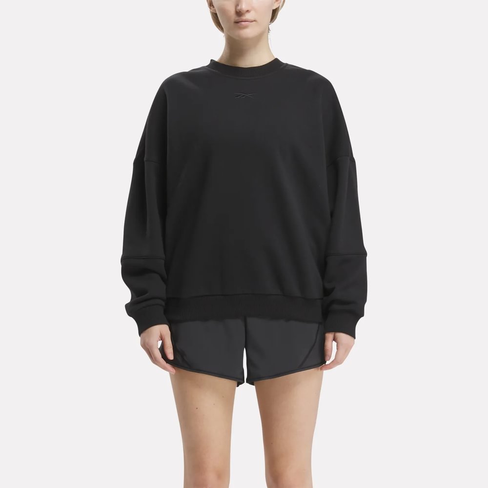 Polera Training | Lux Oversized Crew | Mujer