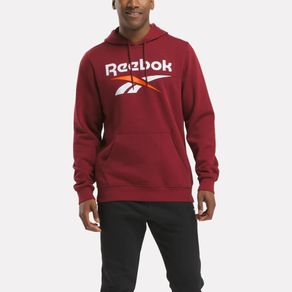 Polera Training | Reebok Identity Big Logo Fleece Hoodie | Hombre