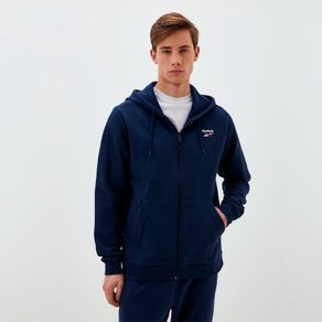 Polera Training | Reebok Identity Sl Fleece Fz | Hombre