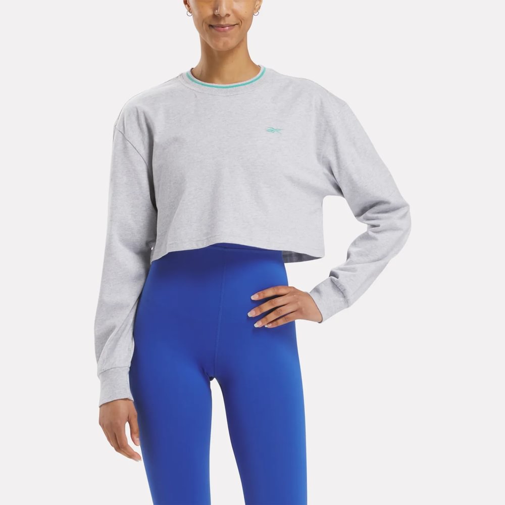 Polo Training | Team Ls Crop | Mujer
